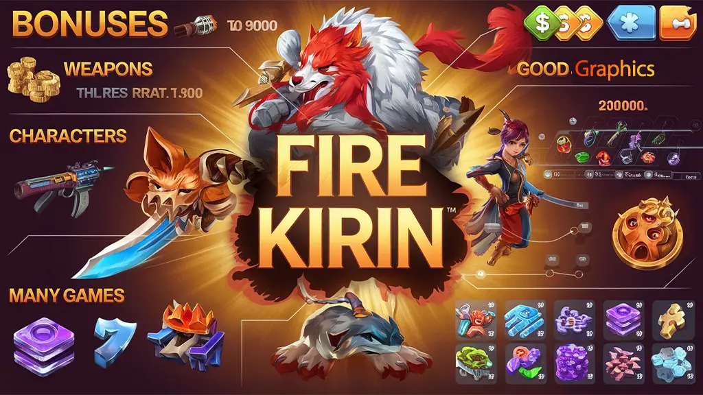 Fire Kirin features